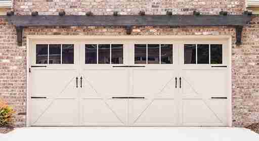 steel carriage garage door